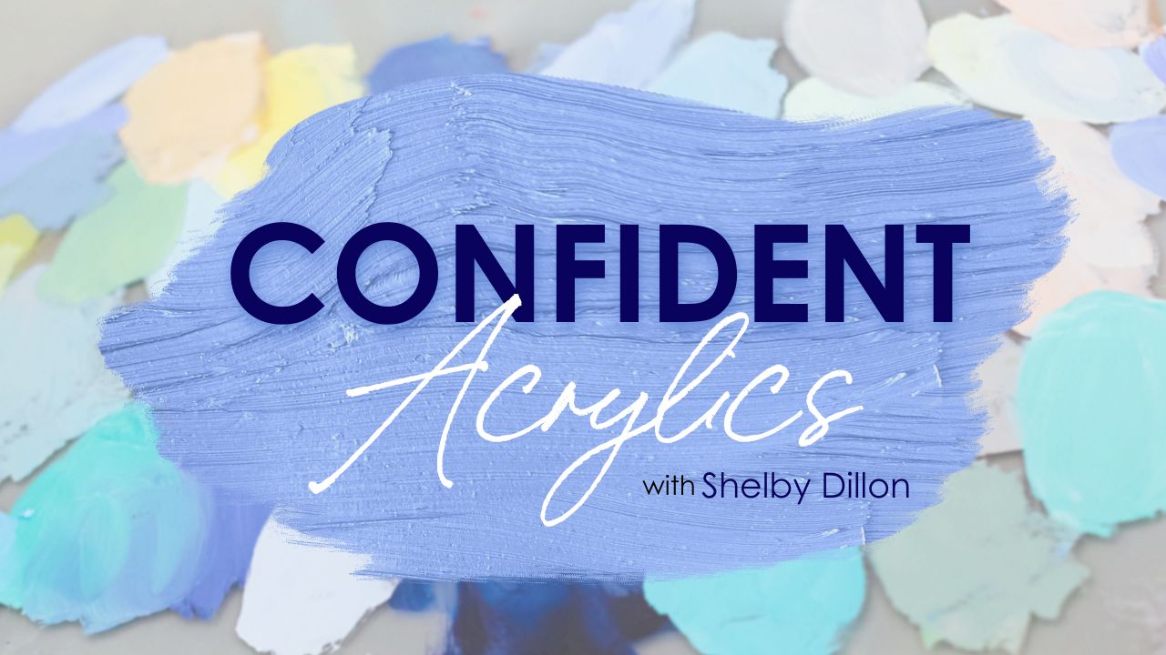 Confident Artist Paintbrush - Shelby Dillon Studio