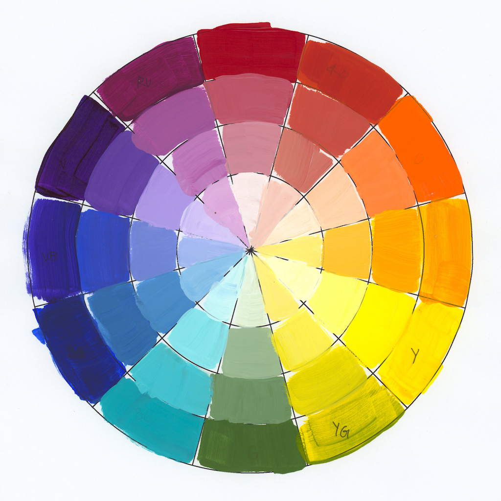 Tools like the color wheel can help you understand color theory